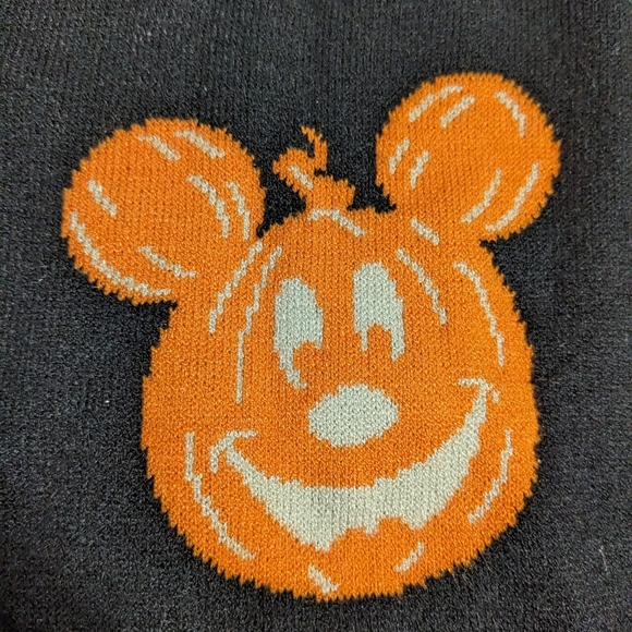 NWT! Disney Parks Her Universe Halloween Mickey Mouse Pumpkin Ribbon Cardigan M - Picture 7 of 16